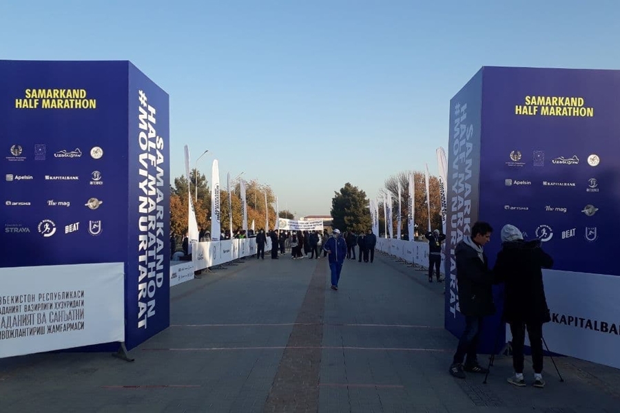 Samarkand Half Marathon: xalqaro xayriya yugurish dasturi