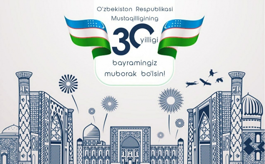 O‘zbekiston Respublikasining 30 yilligi bilan