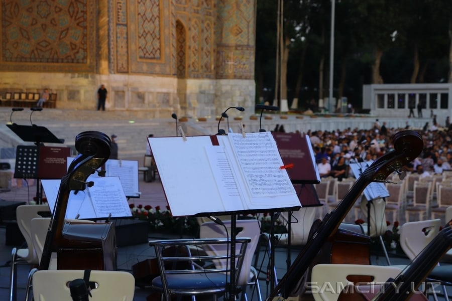 На площади Регистан состоится концерт национальной филармонии