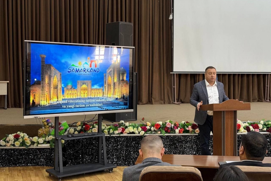 Туристический потенциал Самаркандской области был презентован в Ташкенте
